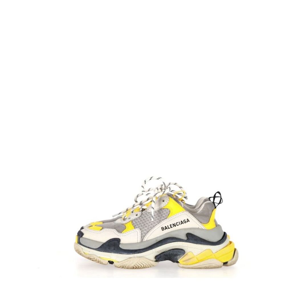 Balenciaga Triple S Sneakers in Grey Polyurethane - Picture 5 of 10
